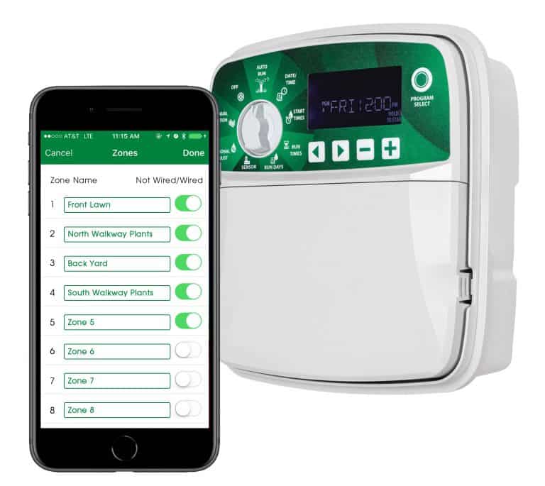 smart controller and a phone